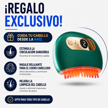 🔥 Pistola Masajeadora Pro + 4 Cabezales + Masajeador Capilar de REGALO EXCLUSIVO